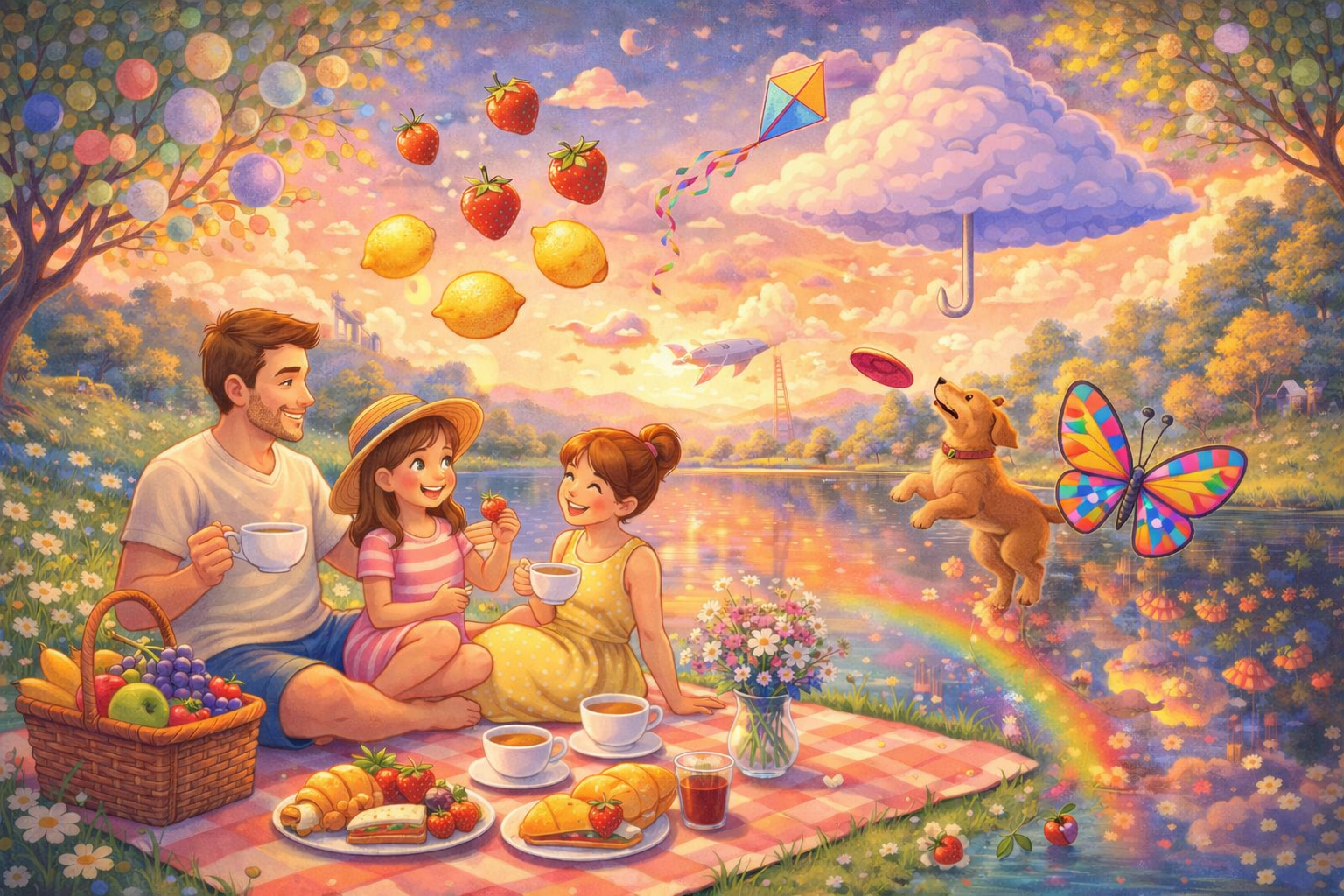 CELPIP Speaking Task 8: A Picnic with Floating Fruit