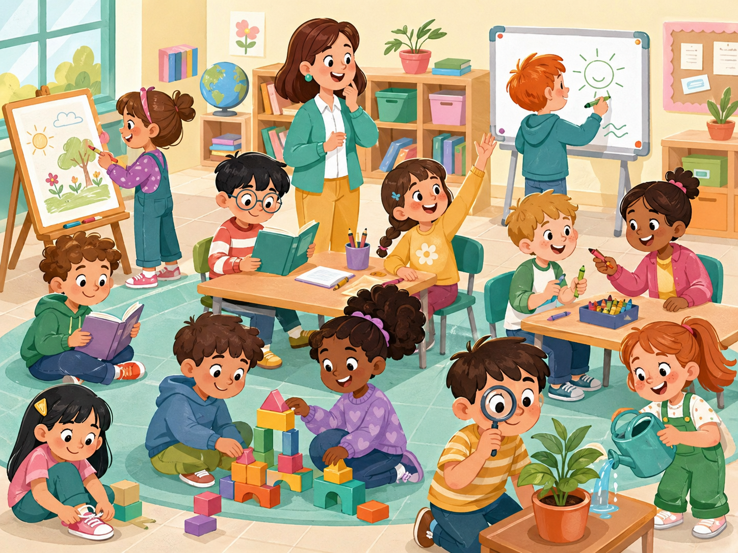 CELPIP Speaking Task 3: Elementary School Classroom