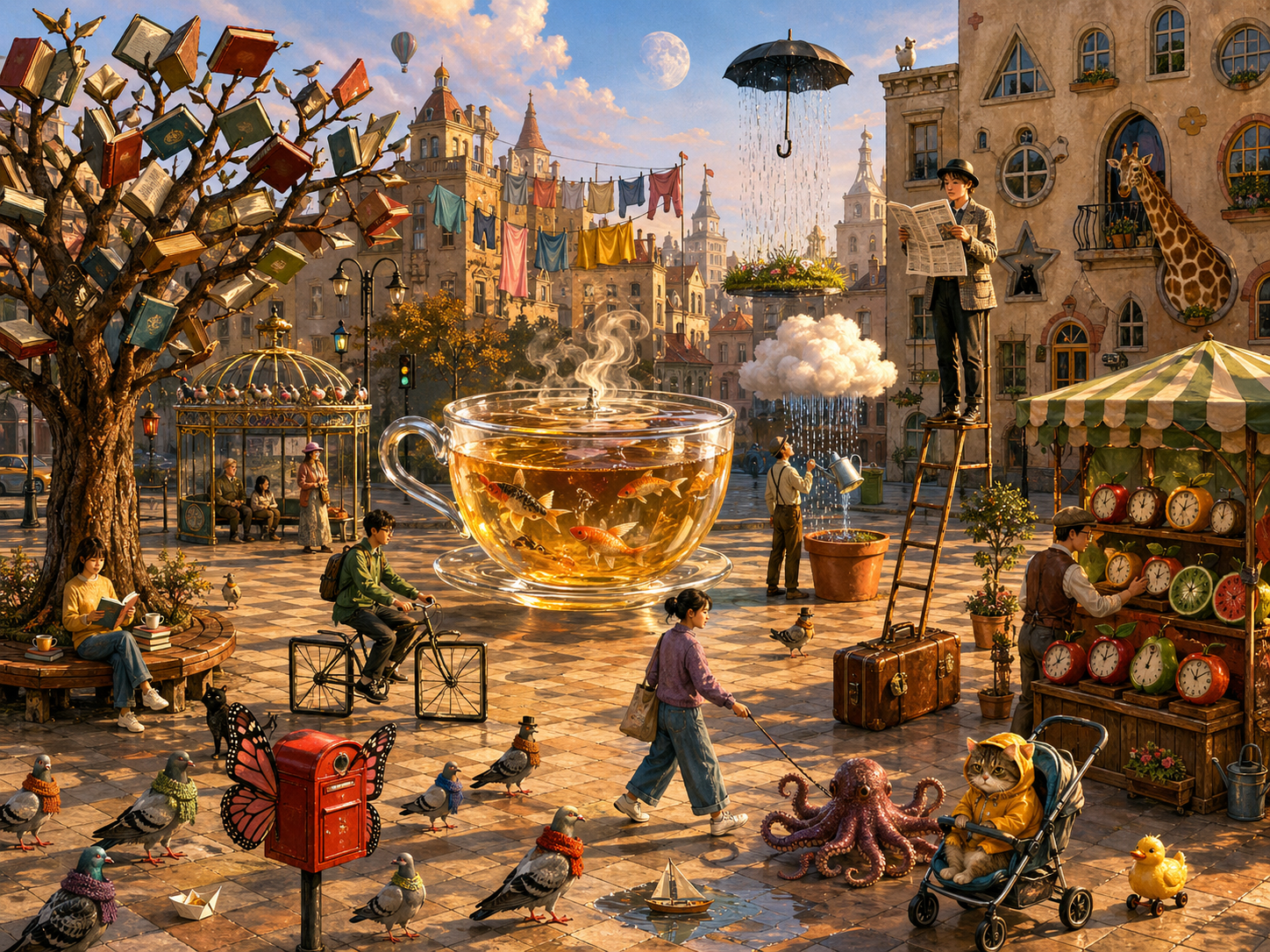 CELPIP Speaking Task 3: Magical Town Square