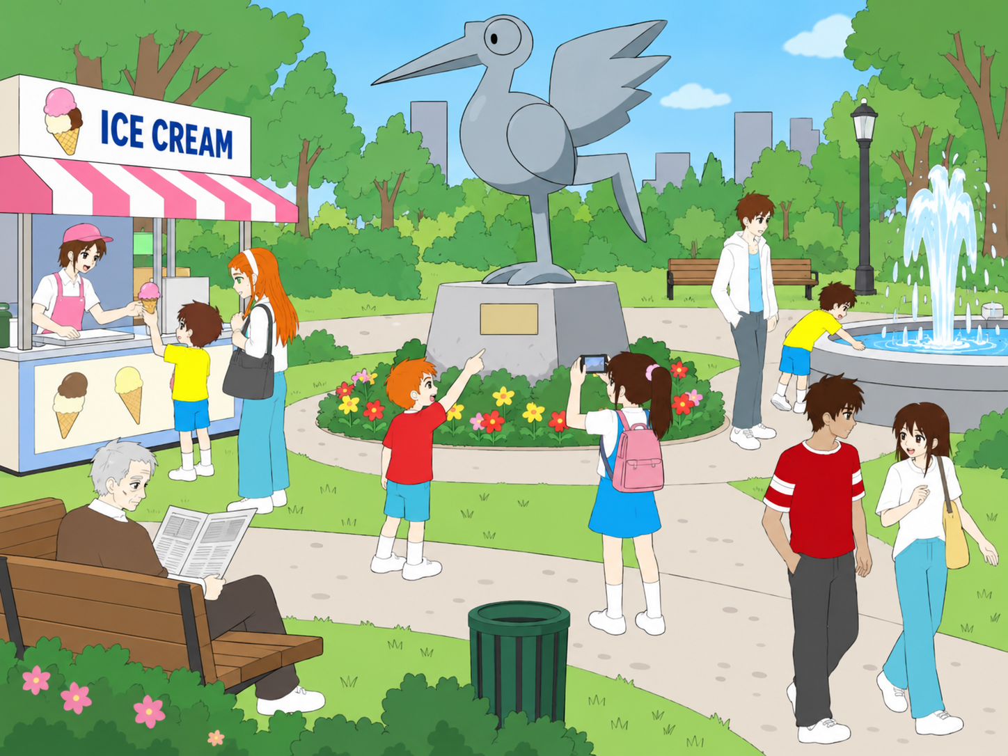 CELPIP Speaking Tasks 3 and 4: An Afternoon in the Park