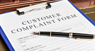 Email: customer service complaint