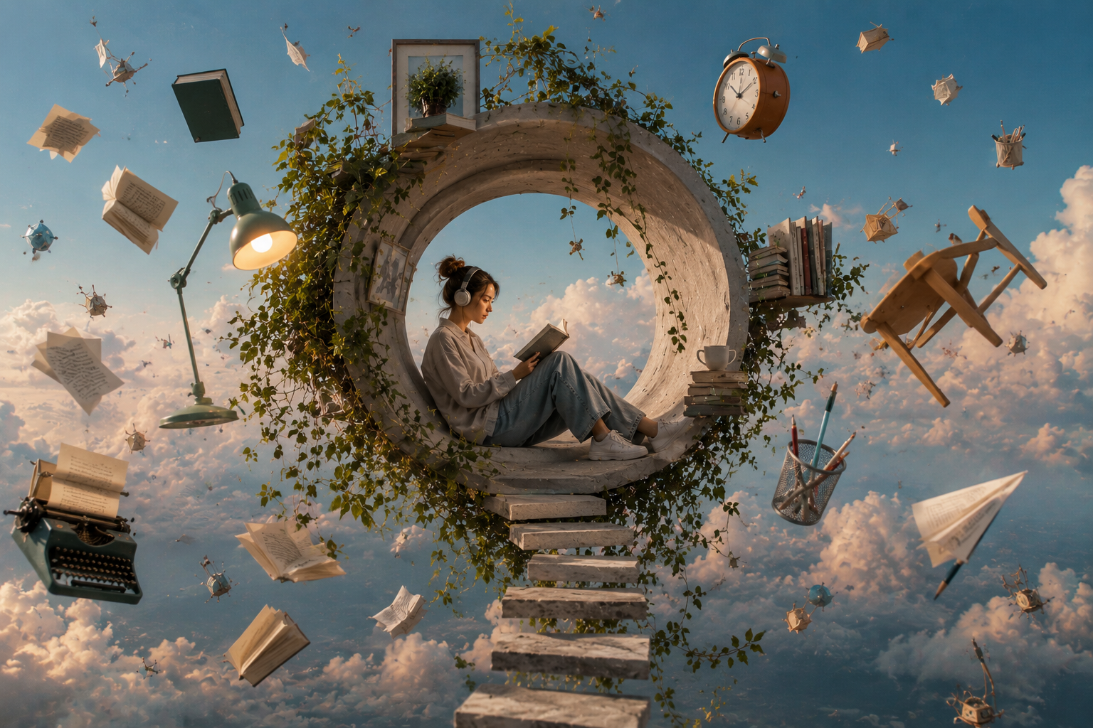CELPIP Speaking Task 8: A Dreamlike Painting in the Sky