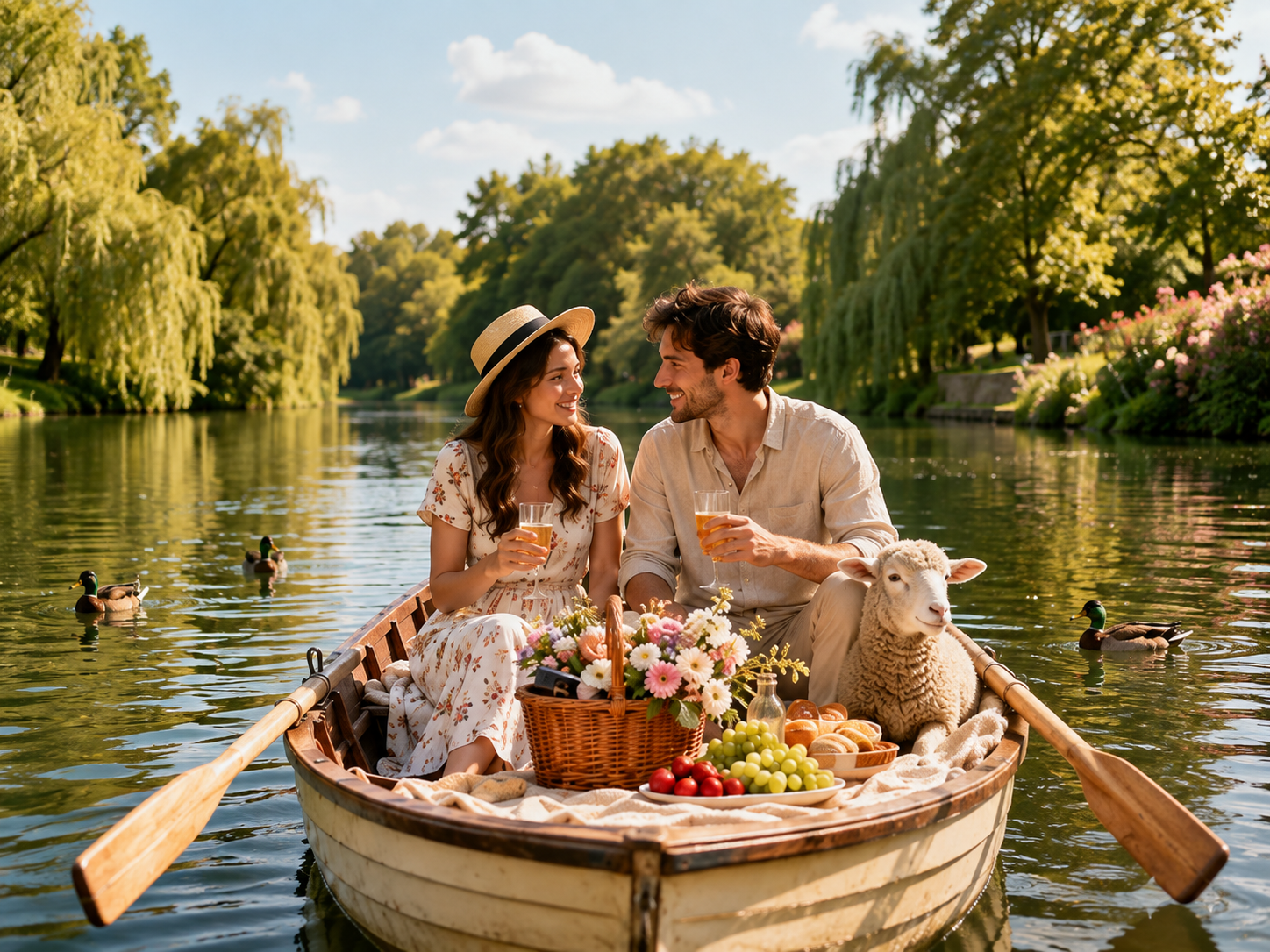 CELPIP Speaking Task 8: A Sheep on a River Picnic