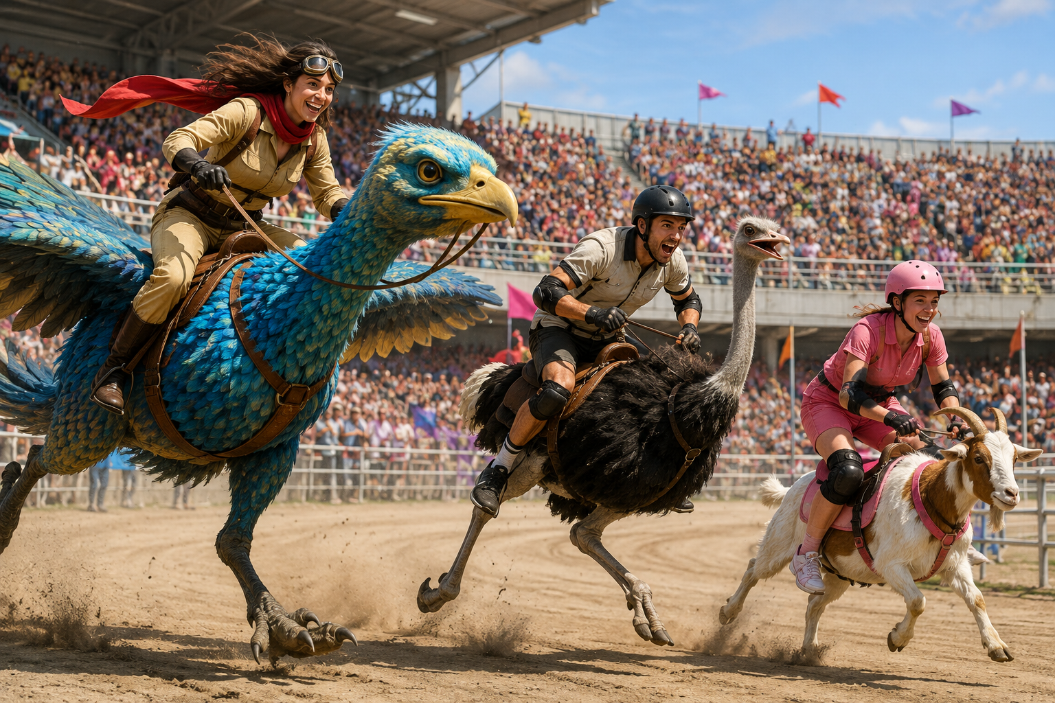 CELPIP Speaking Task 8: An Unusual Animal Race