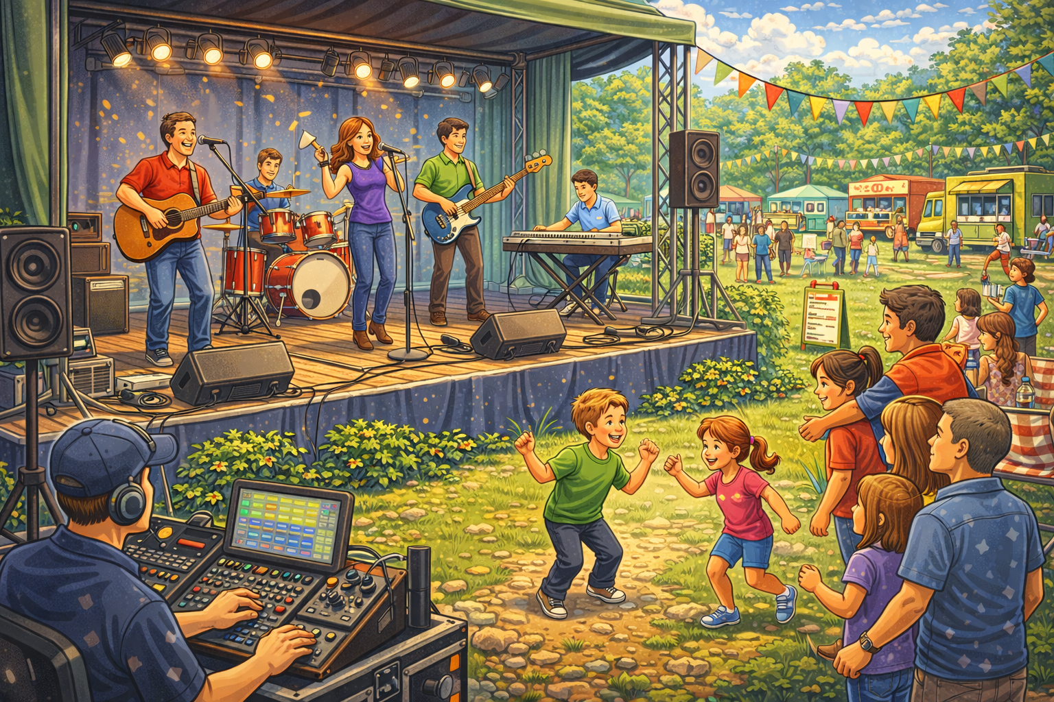 CELPIP Speaking Task 3: Live Music at a Community Festival