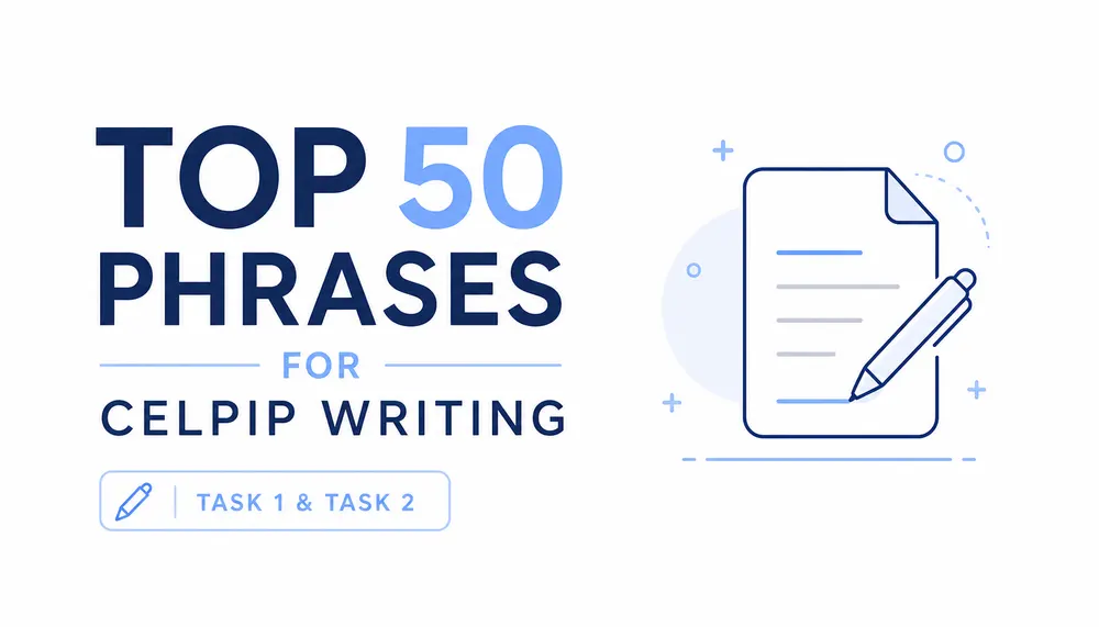 CELPIP Writing cheat sheet preview